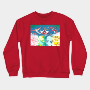 Super Robots Crewneck Sweatshirt